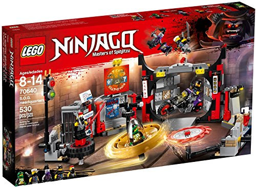 LEGO Ninjago 70640 Hauptquartier der Motorradfahrer Konstruktionsspielzeug, bunt