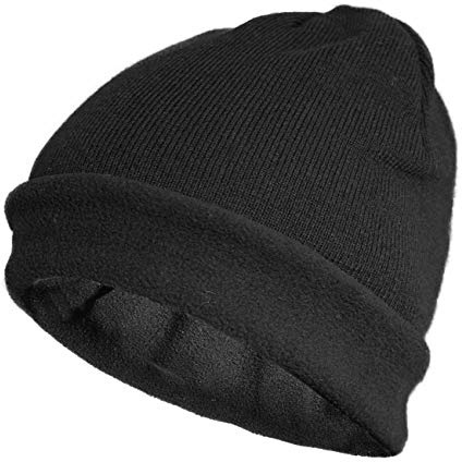 crazy4sailing Unisex Strickmütze Rollmütze Beanie, Farbe:schwarz