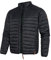 Indicode Herren Islington leichte Steppjacke in Daunenjacken-Optik | Übergangsjacke Regenjacke Black, M