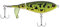 Berkley Choppo Topwater Angelköder, MF Frosch, 105 mm Topwater, verbesserte Propeller-Oberfläche für maximale Störung, ausgestattet mit Sharp Fusion19 Haken