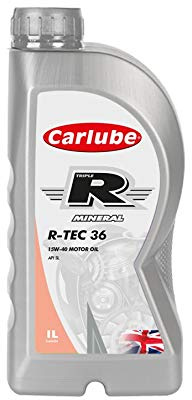 Carlube Triple R 15W-40 API SL Mineral Car Motor Engine Oil 2L