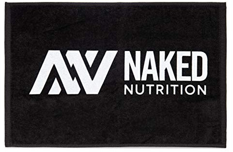 NAKED Nutrition Gym Towel – Schwarz