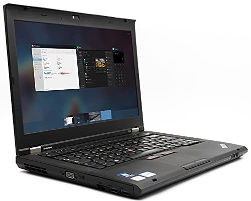 Lenovo Notebook Thinkpad T430 14 Windows 10 Core i5 Fino 3.1GHz | Tastiera Italiana Webcam integrata Laptop PC Portatile (Ricondizionato) (16GB RAM SSD 960GB)