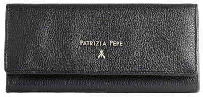 Patrizia Pepe Schwarze Geldbörse, Schwarz , Einheitsgröße