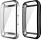 Keweni Protection écran Compatible avec Honor Band 7,Coque de Protection D'écran en TPU pour Honor Band7/Huawei Band 6/Honor Band 6/Huawei Band 7 (Transparent &Noir)