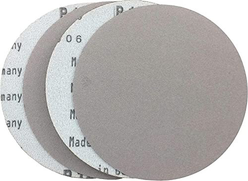 Starcke Sanding Disc Film - 150mm Hook & Loop for Professional Finishing Pack of 5 Discs (1000 Grit)