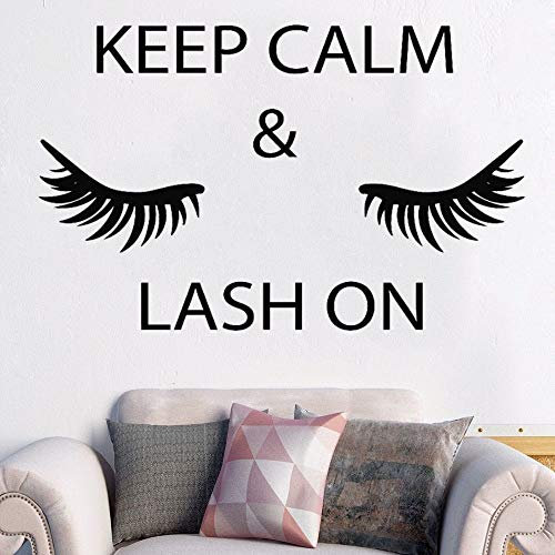 Wandaufkleber abnehmbare Innendekoration Fenster Tattoo Salon Logo Wandposter Wandbild Tattoo Logo Vinyl Applikation 42x38cm