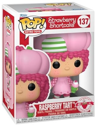 Funko Pop! Retro Toys: Strwb SC - Raspberry Torte Tart - Strawberry Shortcake - Figura de Vinilo Coleccionable - Idea de Regalo- Mercancia Oficial - Juguetes para Niños y Adultos - TV Fans