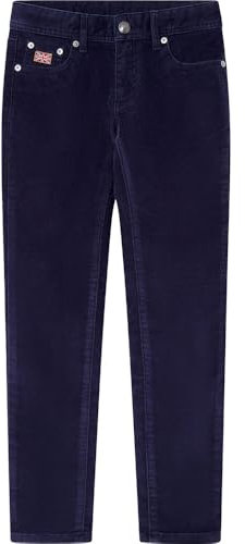 Hackett London Jungen Kordeln mit 5 Taschen Hose, Blau (Midnight), 15 Jahre