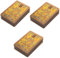 TOYANDONA 3 Packungen Spielkarten Mit Goldfolie Kartenspielen Spielzeuge Pokerkarten Pokertisch Partyspielzeug Partykartenspiel Brettspiele- Tischkarten PVC Texas 24k Tragbar