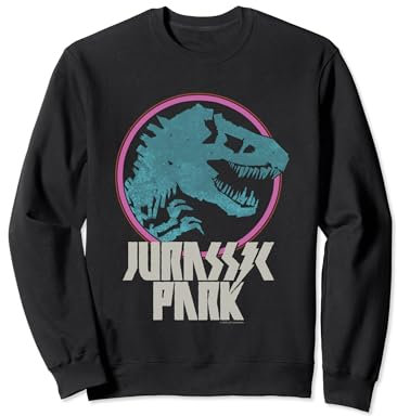 Jurassic World Jurassic Park Metal Band Vintage Poster Sweatshirt
