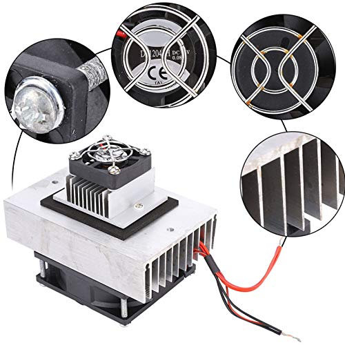 DC12V Semiconductor Fridge Refrigeration Cooling System DIY Kit Mini Air Conditioner Pet Chicken Dog Cooler