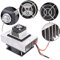 DC12V Semiconductor Fridge Refrigeration Cooling System DIY Kit Mini Air Conditioner Pet Chicken Dog Cooler