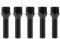 Auto Distanzscheiben Spurverbreiterungen 10 Stück Auto Rad Lugs Schrauben Für F10 F30 F15 F16 Für Muttern Stehbolzen Schrauben M12 X 1,5 M14 X 1,5 M14 X 1,25 Universal Schwarz 12,9(40mm,M12x1.5)