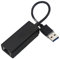 Adattatore Ethernet Gigabit USB Scheda di rete USB3.0 a RJ45 1000Mbps Lan Cavo Internet for PC Windows XP 7 8 10 Notebook Laptop(70R)