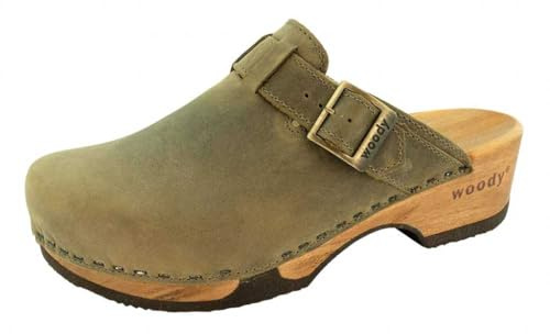 woody Damen Manu Clog