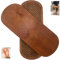 Sadhu Board, Premium Aluminum Nails, 0,39 In (10 mm), for Advanced Users, Light Compact Foot Board, Wooden Nail Boards for Feet, Acupuncture Massage, Acupressure Mat, Nail Board, Yoga Gift (Brown)