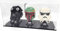 Acrylic Display Case compatible with Lego Helmet Collection (3 Helmet Display)