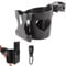 Pram Cup Holder, Cup Holder for Pram, Pram Accessories Pushchair Accessories with Phone Holder Coffee Stroller Holder Bike Cup Holder, Pram Accessories Pushchair for Pram Buggy Bike(Black)
