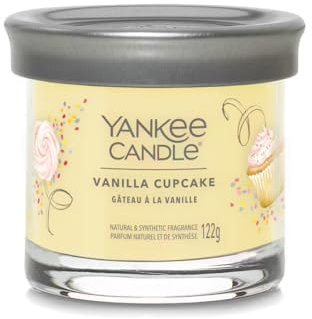 Signature candela profumata | Cupcake alla Vaniglia in tumbler piccolo | Candele di miscela di cera di soia lunga durata | regalo perfetto per le donne