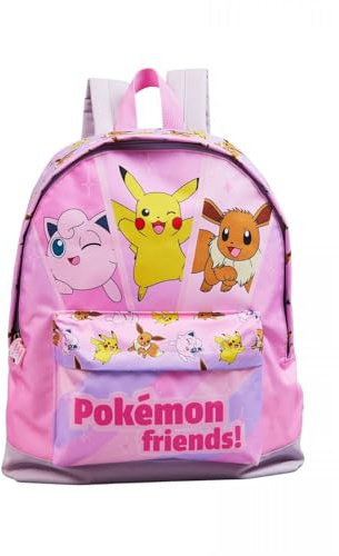 William Lamb Pokemon Mädchen Sparks Mini Roxy Rucksack-Set, rose, 36