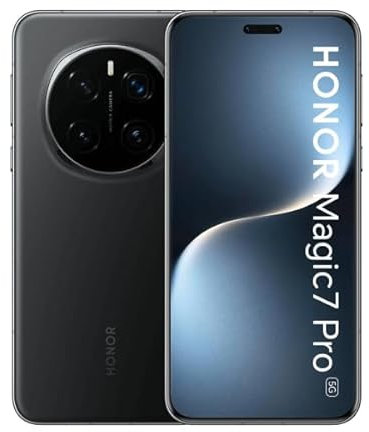 Honor Magic7 Pro 5G Téléphone Portable 12 Go à 512 Go (Noir) Dual SIM