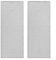 Fettfilter für Dunstabzugshaube, Aluminium, 430 x 149 mm, Ersatz für S99010370 99010370 AP5950107, 2 Stück