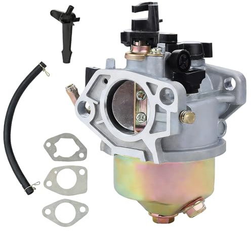 Carburateur GX390 GX340, 28mm Carburateur de Tondeuse à Gazon, Honda GX390 GX340 carburateur, Kit de Carburateurs de Générateur fur Nettoyeur Haute Pression Fraise à Neige 16100-ZF6-V01, 11HP,13HP