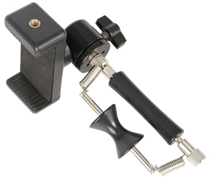 Electric Guitar Phone Holder Video Teaching Video Phone Holder Suitable for Phones Cameras Guitar Capo