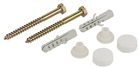 WC-Befestigung 6-kant 6x70mm weiß