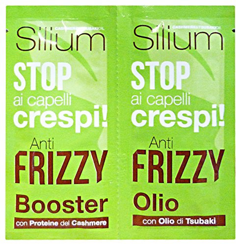 Silium Tsubaki E Cashmere Anti-Frizzi Beutel Kit - 24 ml