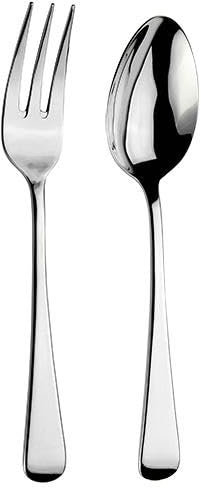 Arthur Price Classic Old English Serving Spoon & Fork Box Set
