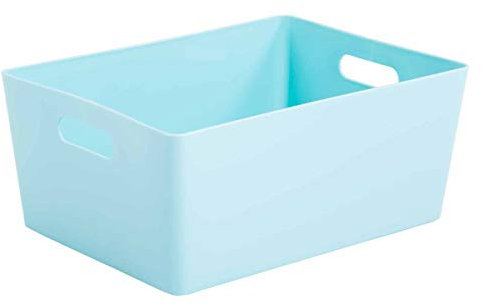 Wham 6 x 5.02 Rechteckig Aufbewahrungsbox - Korb - 35 x 26 x 15 cm - Eisweiß