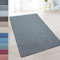 casa pura Teppich Läufer London - Meterware - Teppichläufer für Wohnzimmer, Flur, Küche - Flacher Schlingenflor (Dunkelgrau - 66x100 cm)
