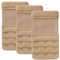 YARBAR Bra Strap Extender 3 Hook Womens Bra Extenders Extension Soft Comfortable, Pack of 3
