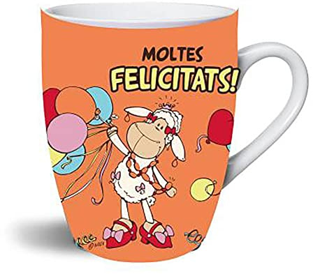NICI Ausstecher Felicitats Porzellan, Normale Tasse
