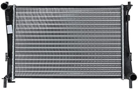 BESTPRICE 1x Radiatore motore Radiatore acqua per auto con cambio manuale Compatibile con FORD FIESTA Mk5 (JH_ JD_), FIESTA Mk6 (CB1 CCN), FUSION (JU_), MAZDA 2 (DY)