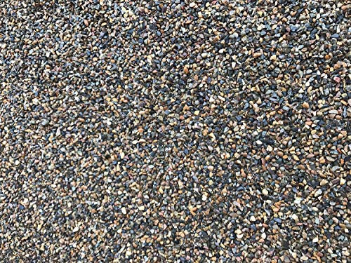 GABIONA Splitt zum Gestalten dekorativer Kieswege I Steine für Steingarten I natürliche Beeteinfassung I Grabdeko I Ziersplitt Kiesel für Garten Deko Natur (Nordseekiesel Splitt 8-16mm, 500 KG)