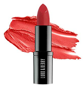 Lord & Berry Absolute Lipstick – High-Pigment Full-Coverage Lip Colour | Nourishing Satin Finish Formula with Avocado Oil & Jojoba Seed | Anti-Ageing, Hydrating & Moisture-Rich Long-Wear Lipstick (4g)
