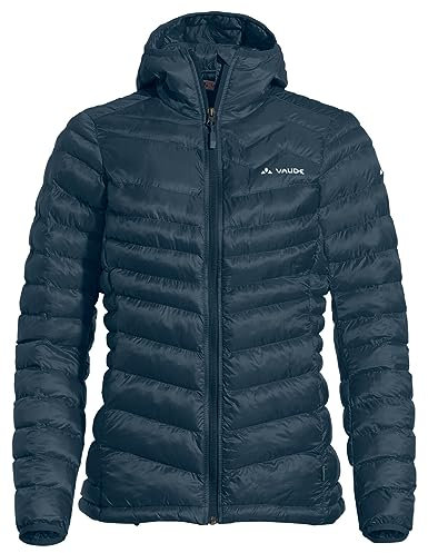 VAUDE Damen Women's Batura Hooded Insulation Jacket, Dark Sea, 34 EU