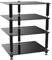 NorStone Bergen 2 Noir Laqué - Meuble HiFi