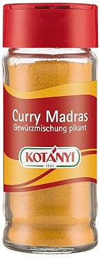 KOTÁNYI Curry-Madras pikant Gewürzmischung - Glas 80 ml