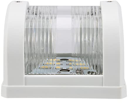 Wanjorlay Bateau 12 V Feux de Navigation Blanc Poupe LumièRe Marine SéCurité Nuit Voile Signal Lampe pour Bateau de PêChe Yacht Ponton