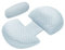 ShowyLive Coussin de Grossesse en Forme de U pour Dormir Coussin d'allaitement Coussin de Maternité Oreiller de Grossesse avec la Couverture remplaçable et Lavable (Bleu)