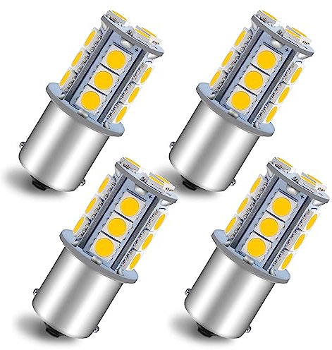 1156 12V Glühbirne Lampe,Warmweiß 3000K Birne, für Boot Outdoor-Landschaft Beleuchtung Nähmaschine Kronleuchter Anhänger Schrank Korridor Licht