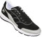 Henselite HM75 Mens Sport Lawn Bowls Trainer - Color Black Grey Size 11