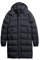 Superdry Herren Ripstop Longline Puffer Jacket Jacke, Eclipse Navy Grid, XXL