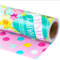 Holijolly Reversible Ostern Geschenkpapier - Osterei in Grün & Corlorful Dot in Lila - 43.2 CM x 10 M (46.45 sq.ft.)