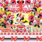 82 Pcs Decoration Anniversaire Minnie 3 Ans, Kit Anniversaire Minnie 3 Ans, Ballon Minnie 3 Ans, Minnie Party, Minnie Vaisselle, Ballon Helium Minnie, Minnie Gateau Decoration, Nappe Minnie