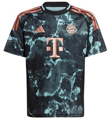 adidas Kinder FC Bayern Trikot, Schwarz, 15-16 Y